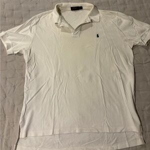 Ralph Lauren Men's Cream Polo Shirt